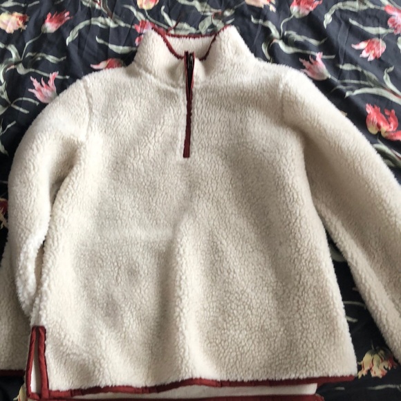 Oversized Sherpa LL bean quarter zip - Picture 2 of 3